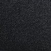 black vegan leather and boucle fabric/brushed brass