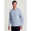 Avalanche Men's Ultra Lightweight Micro Fleece Mini Stripe Long Sleeve Shirt Base Layer - 4 of 4