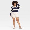 Women's High-Rise Sandwash Pull-On Shorts - A New Day™ - 3 of 3