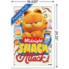 Trends International The Garfield Movie - Midnight Snack Attack Framed Wall Poster Prints - 3 of 4