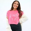 Simply Sage Market Women's Butterfly and Floral Heart Short Sleeve Garment Dyed Tee - 2 of 4