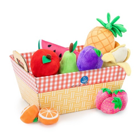 MADE TO ORDER: Newton Apple friendly fruit food plush