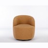 CAVINAS 360 Degree Swivel Chairs, Fabric Barrel Chair, Swivel Accent Chair, Single Sofa Chair, Round Armchair for Living Room, Bedroom - 4 of 4
