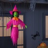 42" Light and Sound Witch Ghoul Halloween Decorative Prop - Hyde and EEK! Boutique™ - 2 of 3