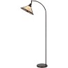 Cal Lighting BO-3122FL-BZ 60W Downbridge Adjustable Metal Floor Lamp with Mica Shade - 3 of 4