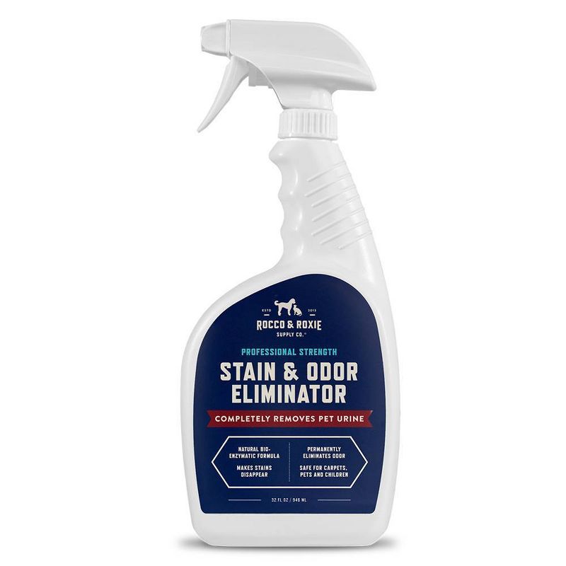 Rocco &#38; Roxie Enzymatic Cleaner for Pet Urine Stain and Odor Eliminator - 32 fl oz, 1 of 13