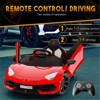 12V Electric Ride-On Car for Kids | Licensed Lamborghini Battery-Powered Sports Car with Remote Control - 3 of 4