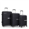 BEAFUP Hardshell Suitcase Double Spinner Wheels PP Luggage Sets Lightweight Durable Suitcase with TSA Lock, Set of 3(20/24/28) - 2 of 4