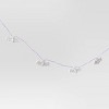 20ct Milky Iridescent Plastic Bat Halloween Indoor Outdoor Novelty Dewdrop String Light with Purple LEDs - Hyde and EEK! Boutique™ - 3 of 4