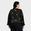 Women's Long Sleeve Satin Blouse - A New Day™ - 2 of 3