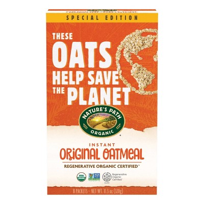 Nature's Path Organic Regenerative Original Instant Oats - 11.3oz/8ct