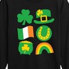 Boys' - Instant Message - St. Patrick's Day Icon Long Sleeve Graphic T-Shirt - image 2 of 4