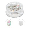 Unique Bargains Women's Fashion Rhinestone Nail Supplies Multicolored 1 Set - 3 of 4
