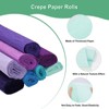 Unique Bargains Durable Soft Flexible Colorful Crepe Paper Variety of Colors 2 Pcs - 2 of 4