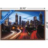 Trends International Cityscapes - Atlanta, Georgia Framed Wall Poster Prints - 3 of 4
