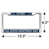 Cal State Monterey Bay Otters Full Size Standard License Plate Metal Frame - 4 of 4