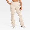 Women's High-Rise Fleece Lined Winter Flare Leggings - All In Motion™ - 4 of 4