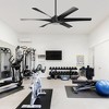 Airsurfer 65" Ceiling Fan Without Light, Reversible Motor, Remote Control, Includes 6" & 18" Downrods for Custom Mounting - 3 of 4
