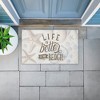 Stupell Industries Better At Beach Seashells Printed Outdoor Door Mat, design by Kim Allen, 18"x30" - 3 of 4