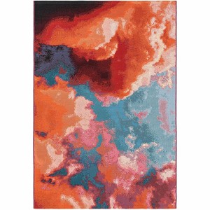 Unique Loom Outdoor Modern Rayleigh Area Rug - 1 of 4