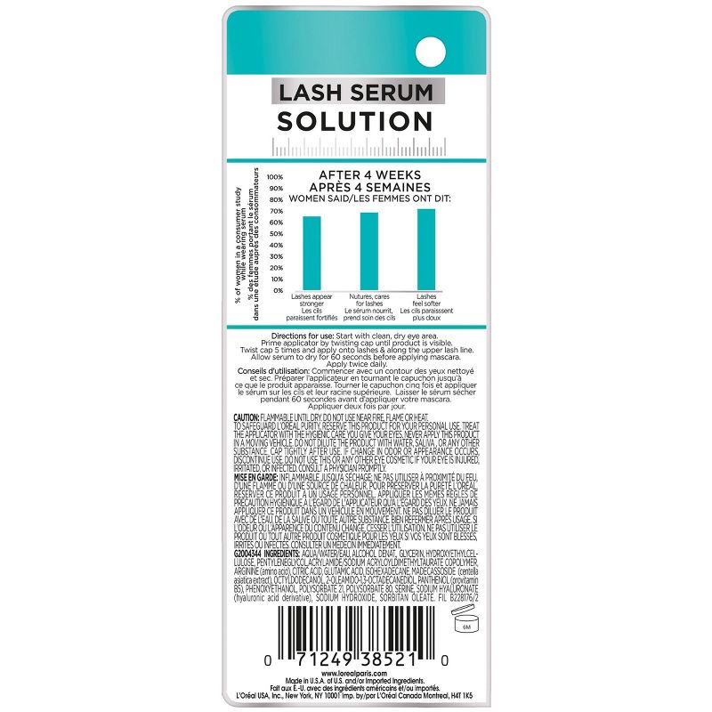 L&#39;Oreal Paris Lash Serum Solution - 0.05 fl oz, 4 of 11
