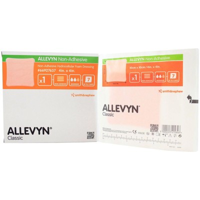 Smith & Nephew 66927637 Advanced Foam Wound Dressing Non-Adhesive 4 in. x 4 in. (Each)