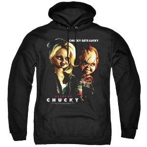 Bride Of Chucky Chucky Gets Lucky Adult Pull-Over Hoodie - 1 of 4
