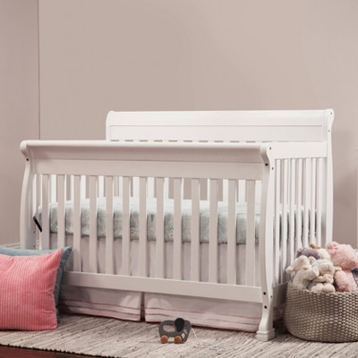 White New Zealand Pine 4-in-1 Convertible Crib