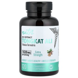 Nutri 20:1 Extract Tongkat Ali, 120 Vegan Capsules - 1 of 4