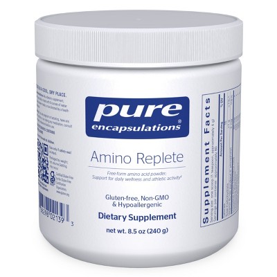 Pure Encapsulations Amino Replete - Hypoallergenic Free-form Amino Acid Powder Supplement - 8.5 Ounces Powder