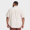 Men's Short Sleeve Poplin Shirt - Goodfellow & Co™ Light Taupe - 2 of 3