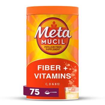 Metamucil Fiber + Vitamins Powder - Citrus - 24.9oz