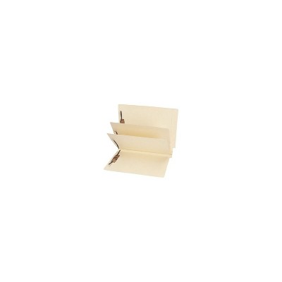 Medical Arts Press End-Tab Manila Heavy Duty Classification Folders 2-Dividers 15/Bx 35483