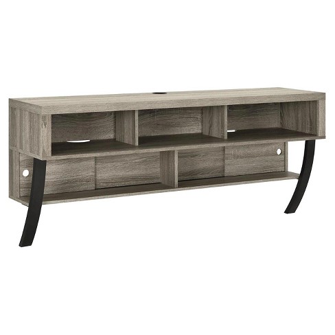 65 Holmes Wall Mounted Tv Stand Sonoma Oak Room Joy