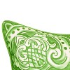 Alhambra Tile Indoor/Outdoor Throw Pillow - Edie@Home - 4 of 4