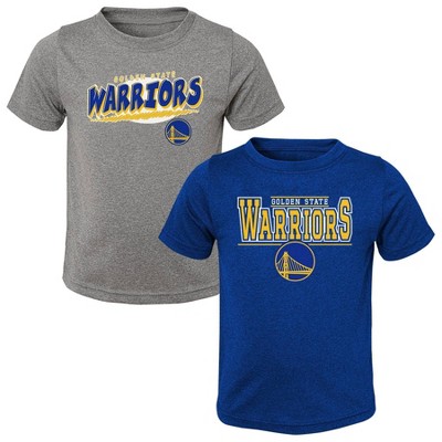 Nba Golden State Warriors Women's Gray Long Sleeve Team Slugger Crew Neck T- shirt : Target