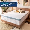 Aghana Digitals 3-Inch Twin XL Luxury Foam Mattress Topper with Washable Cover - 4 of 4