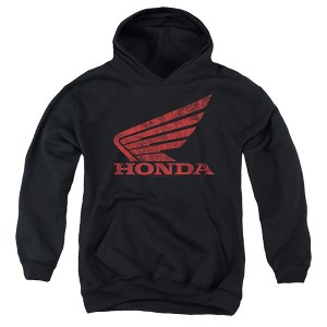 Boys’ Honda Distressed Powersports Wing Hooded Sweatshirt - 1 of 4