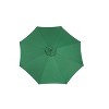 Sapphtopaz 10Ft Outdoor Umbrella Waterproof Pool Umbrella Cantilever Umbrella with Crank and Cross Base for Garden, Pool, Backyard, Patio - 4 of 4