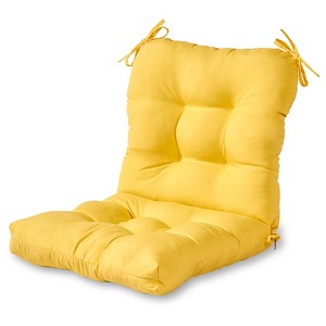 Kensington Garden 21"x21" Outdoor Seat and Back Chair Cushion - 1 of 4