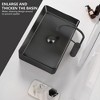 Fortune Candy 23.62'' Length Stainless Steel Rectangle Vessel Bathroom Basin - 3 of 4
