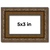 PosterPalooza | Photo Size Sculpted Gold Picture Frame - UV Acrylic, Foam Board Backing, Hanging Hardware - 2 of 4