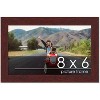PosterPalooza | Photo Size Classic Modern Brown Frame - UV Acrylic, Foam Board Backing, Hanging Hardware - 3 of 4