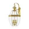 Livex Lighting Monterey 4 - Light Wall Light in  Polished Brass - 2 of 4