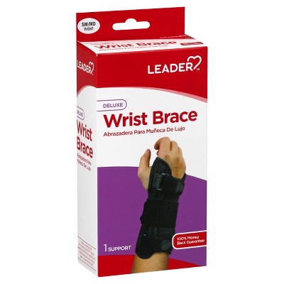 Leader Small/Medium Right Deluxe Wrist Brace 1 ea