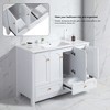 Dexmalle 48" Bathroom Vanity with Ceramic Sink Combo - 4 of 4
