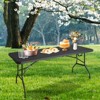PAGED 4ft Portable Dining Table Simple Folding Camping Dining Table with Fixed Handle for Indoor and Outdoor - 2 of 4