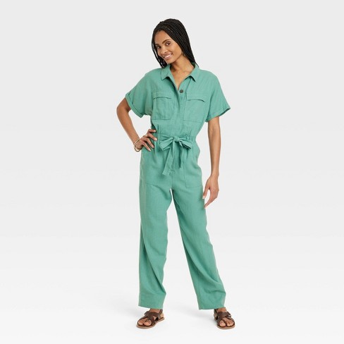 Green 2024 jumpsuit target