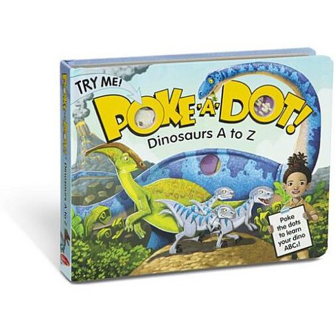 Poke-A-Dot: Dinosaurs A to Z - (Board Book)