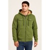 Men's Heavyweight Zip Hoodie Jacket - Warm Fleece Lining | Durable & Comfortable - 2 of 2